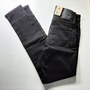 Levi's 721 High Rise Skinny Jeans Black Size 0 Short W25 L28 New With Tags